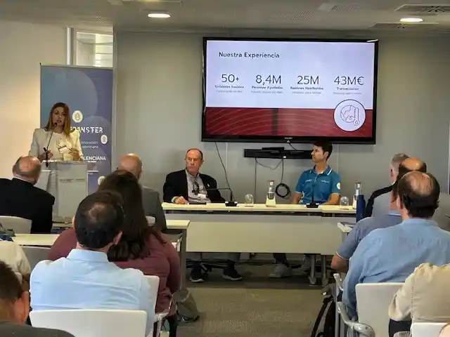 Presentación de Naria en Innotransfer