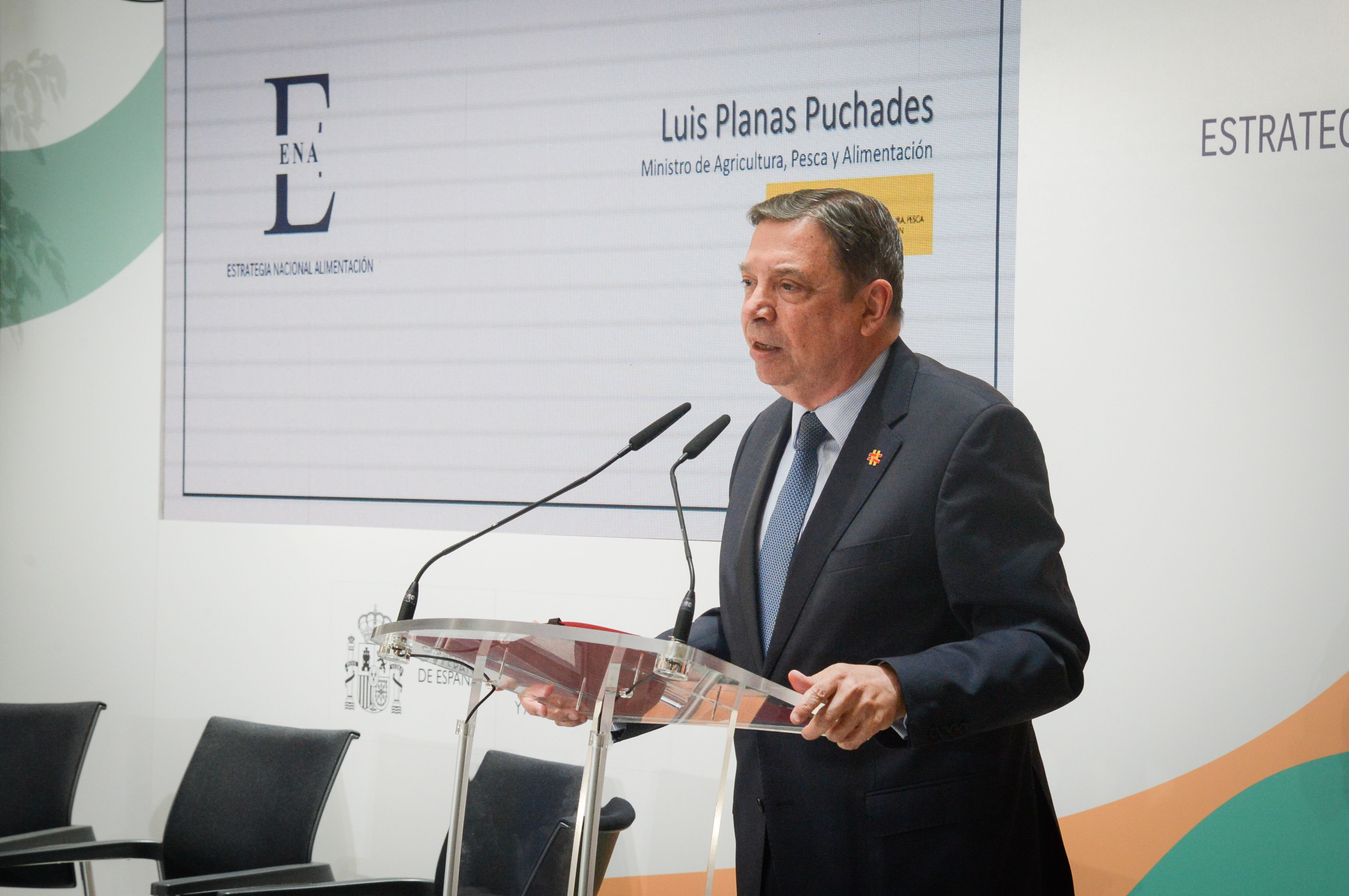 Acto de presentación de la Estrategia Nacional de Alimentación
